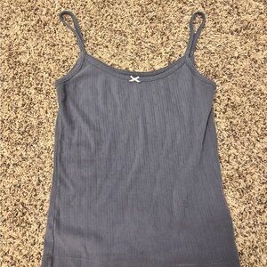 NWOT Brandy Melville Blue Tank